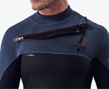 Heb ik een back zip, chest zip of zipless wetsuit nodig?