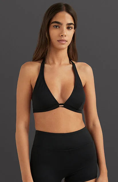 Halter bikini top