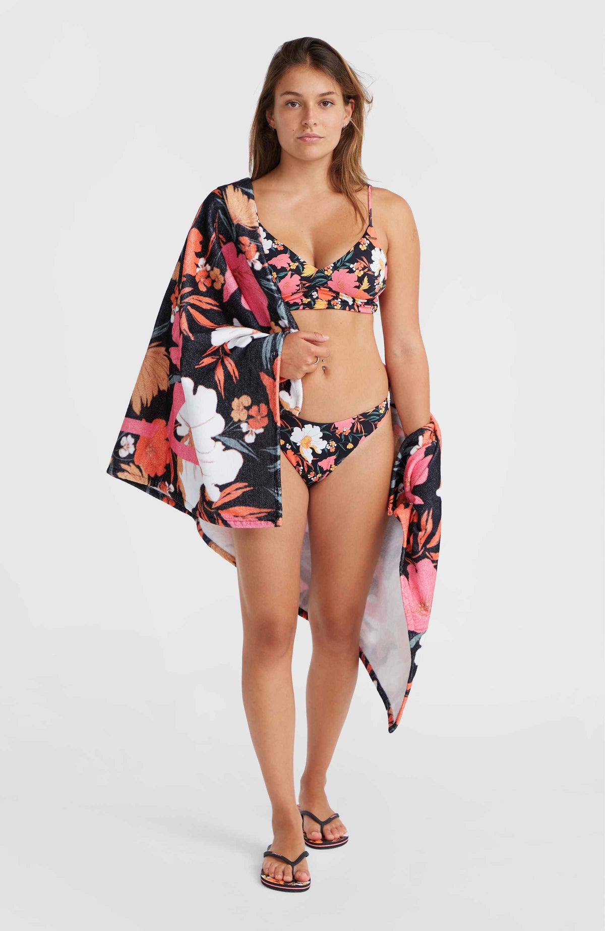 Mix and Match Seacoast handdoek | Black Bluemchen