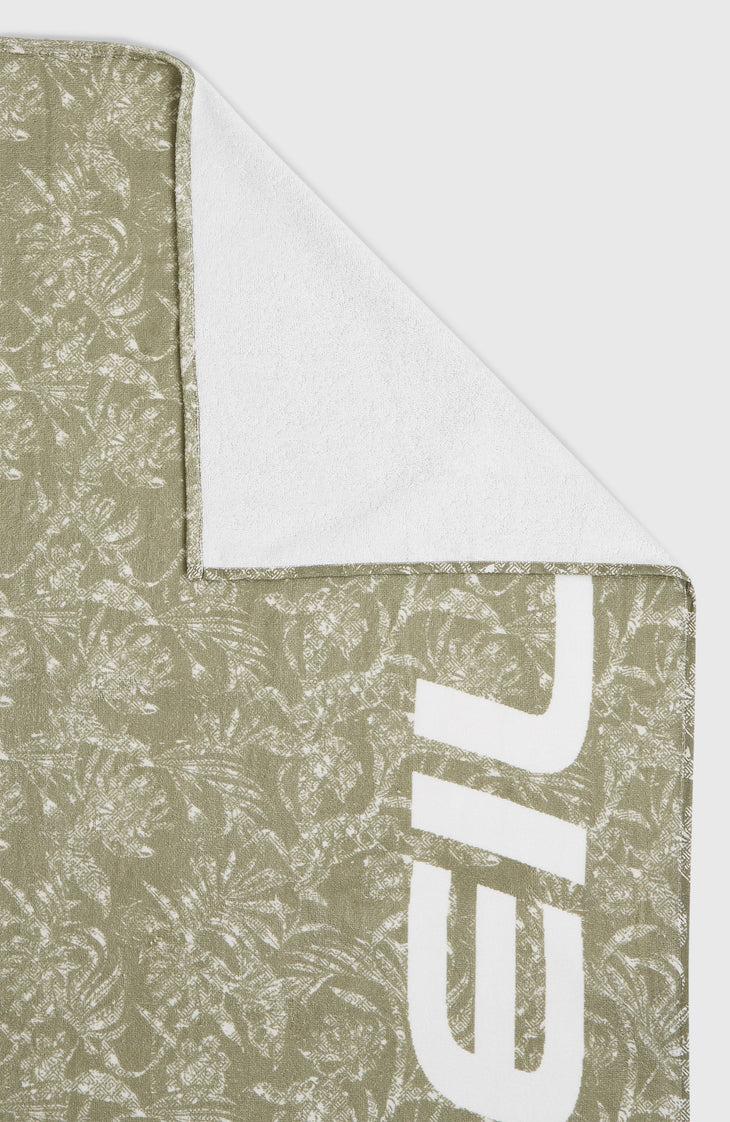 Seacoast handdoek | Green Textured Jungle