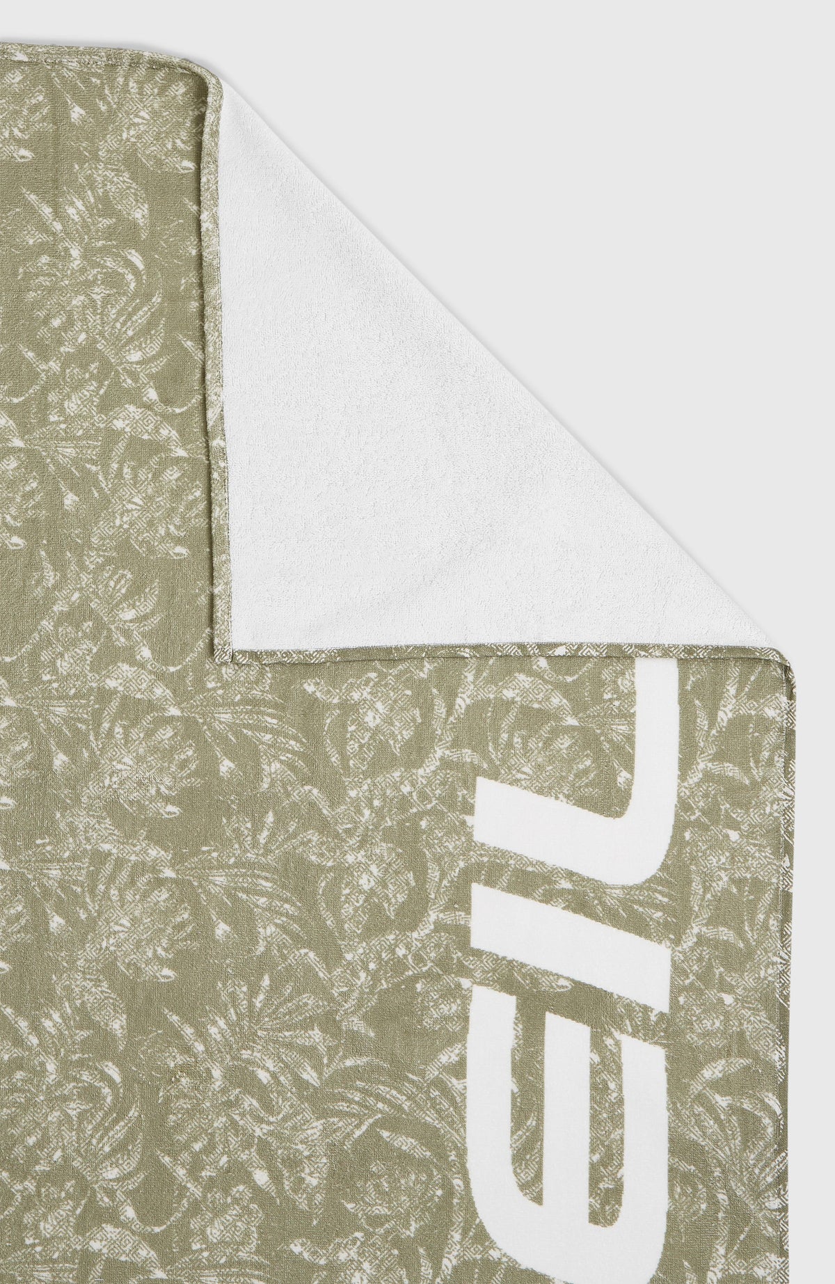 Seacoast handdoek | Green Textured Jungle