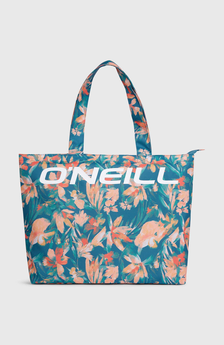 Coastal Print totebag | Blue Painted Tropics Coastal Print totebag | Blue Painted Tropics