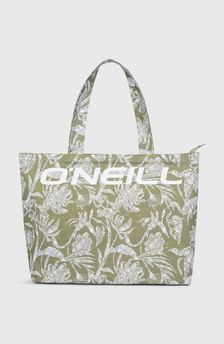 Coastal Print totebag | Green Textured Jungle Coastal Print totebag | Green Textured Jungle