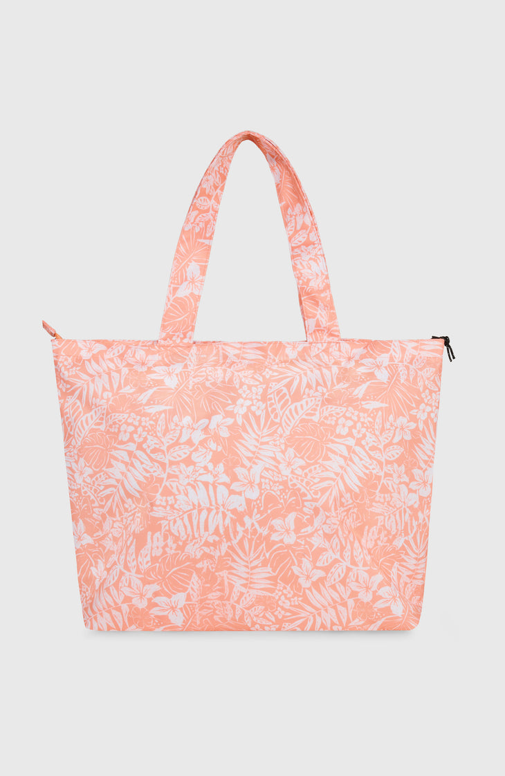 Coastal Print totebag | Peach Island Sky