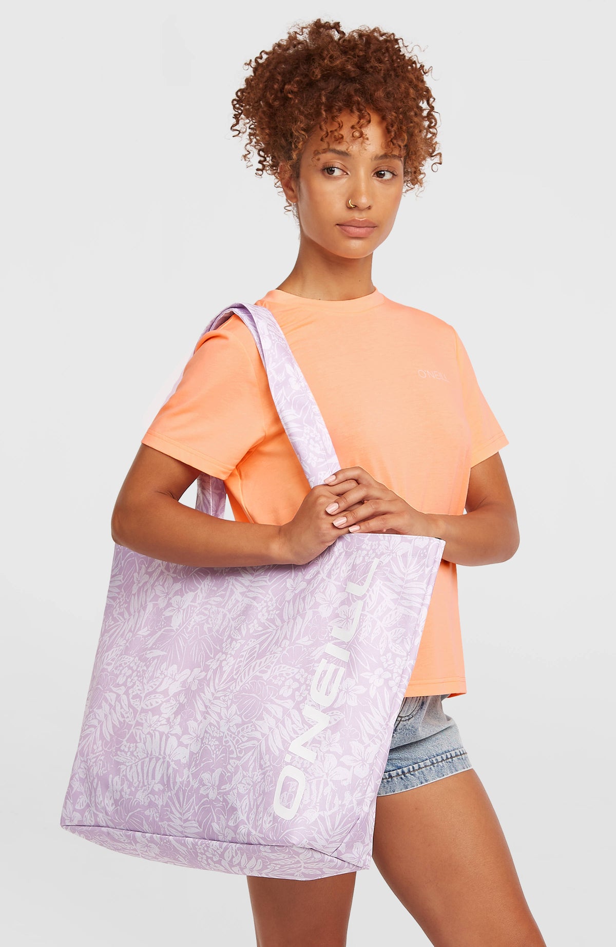 Coastal Print totebag | Purple Island Sky