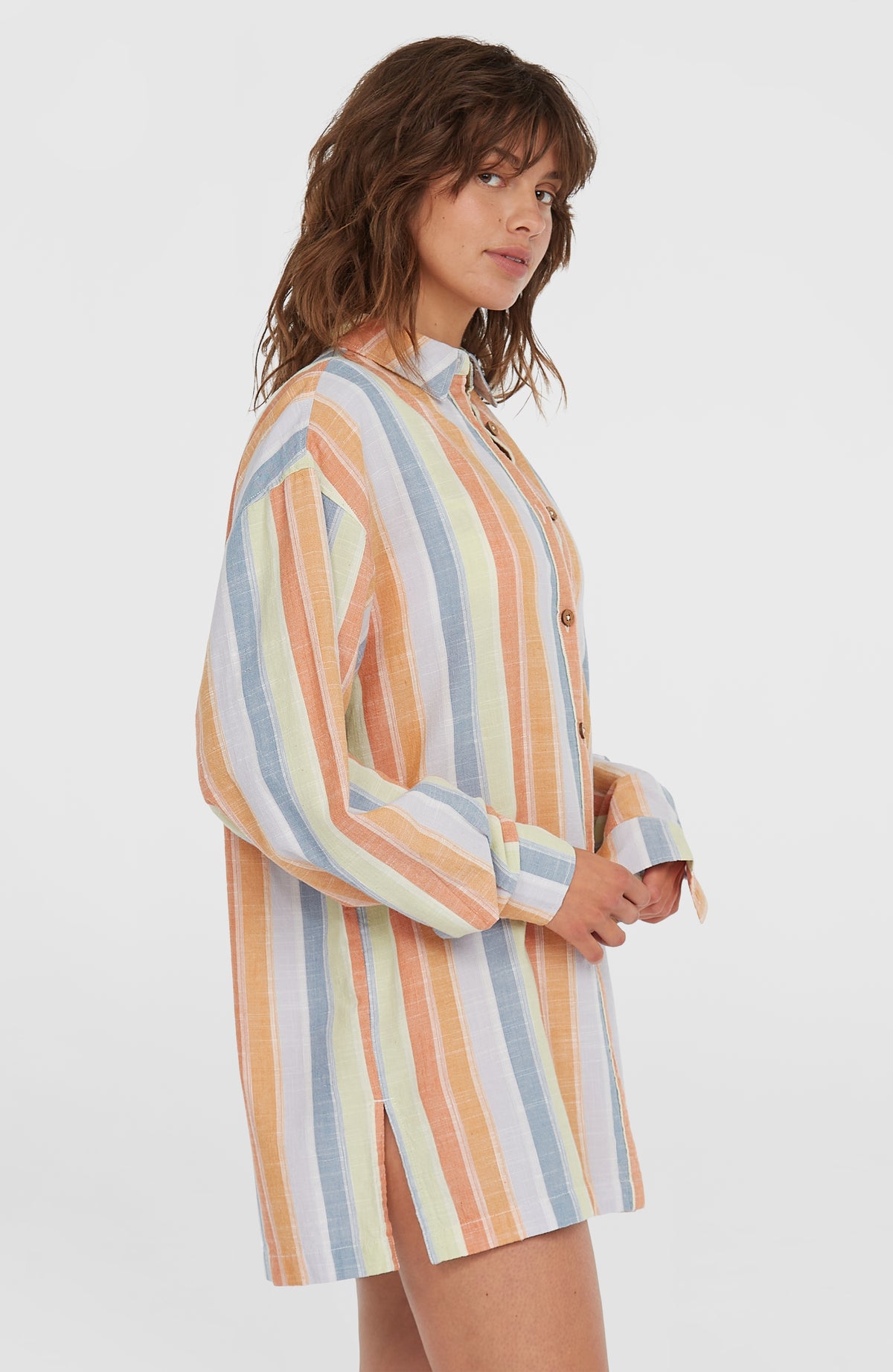 Beach Vintage lange blouse | Vintage Stripe