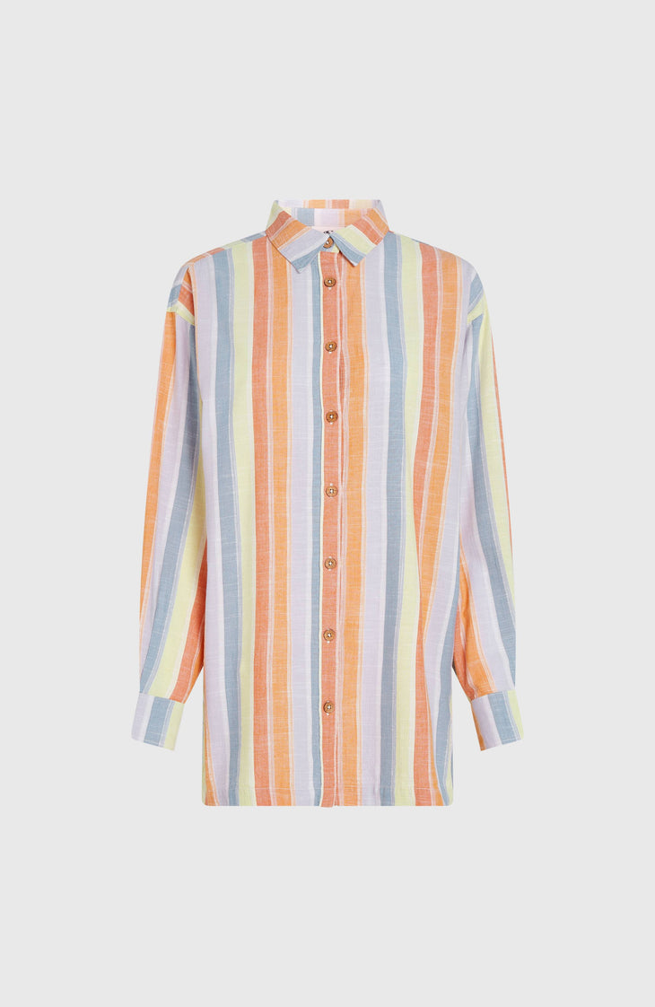 Beach Vintage lange blouse | Vintage Stripe