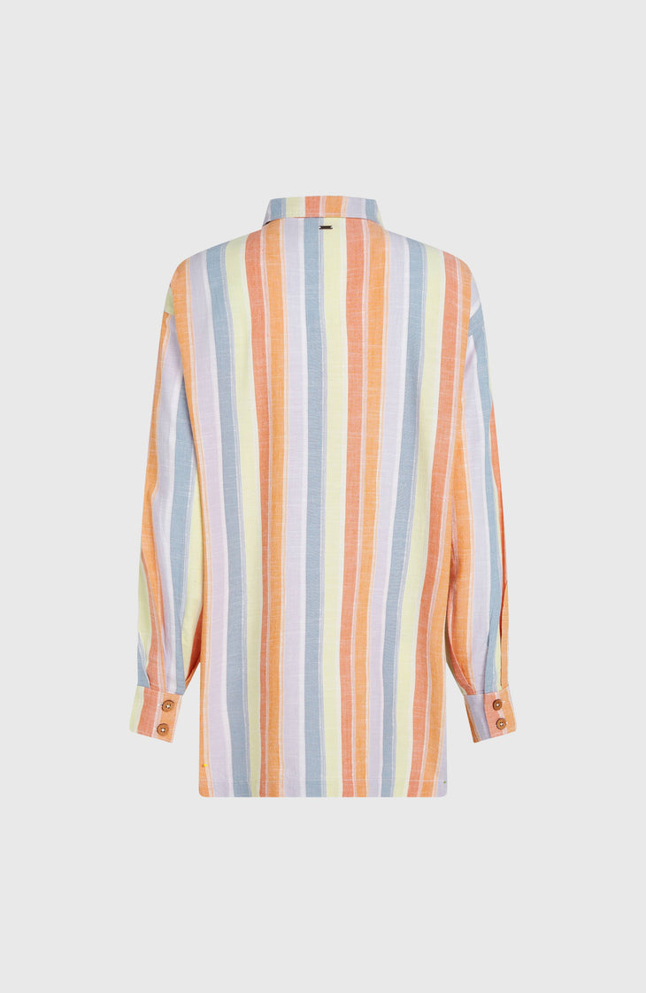 Beach Vintage lange blouse | Vintage Stripe