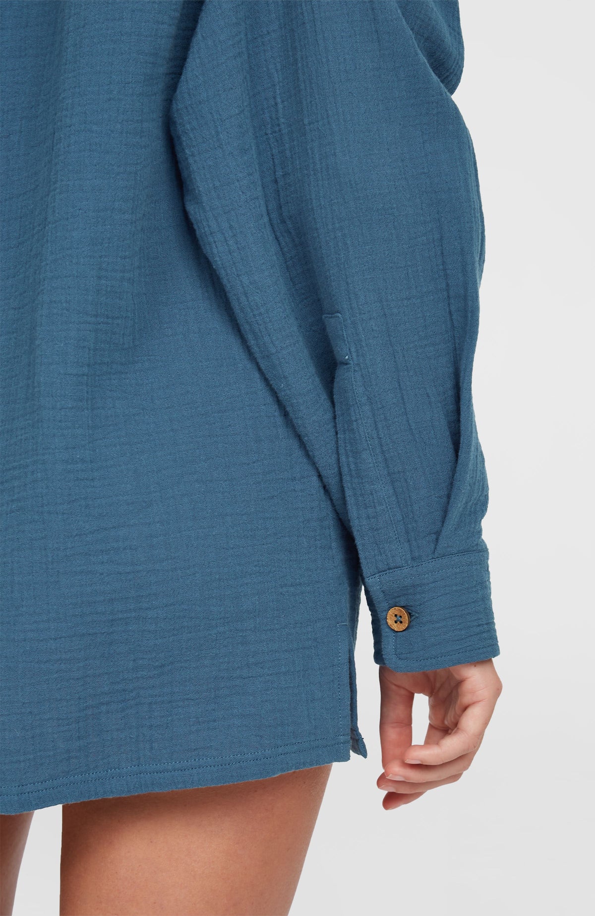 Brenda blouse | Copen Blue