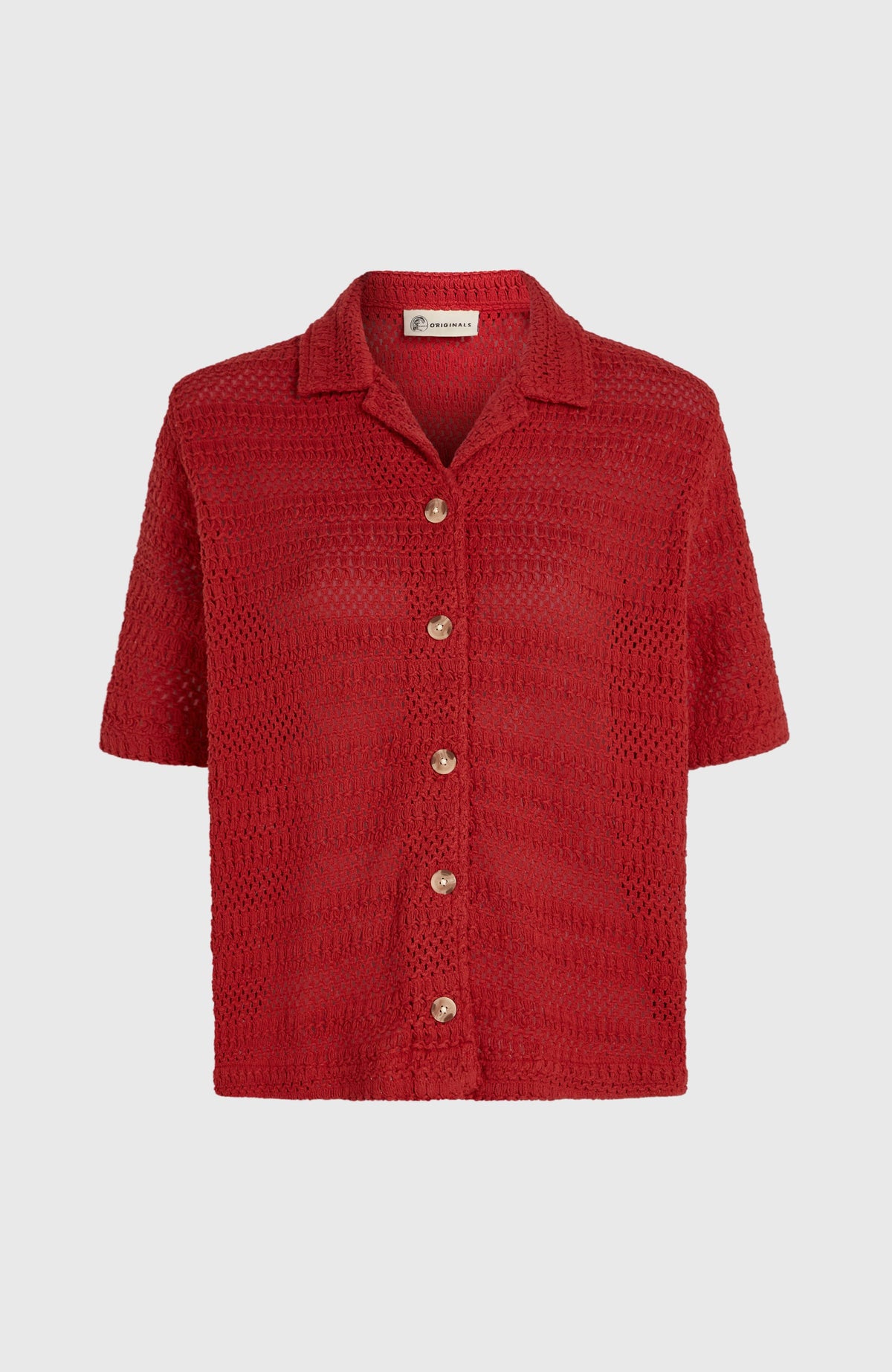 O'Riginals Crochet blouse | Midnight Poppy