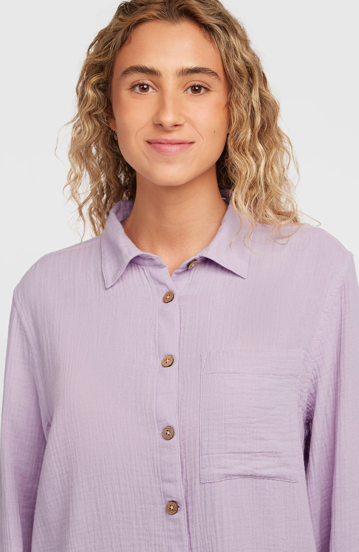Brenda blouse | Pale Lavender