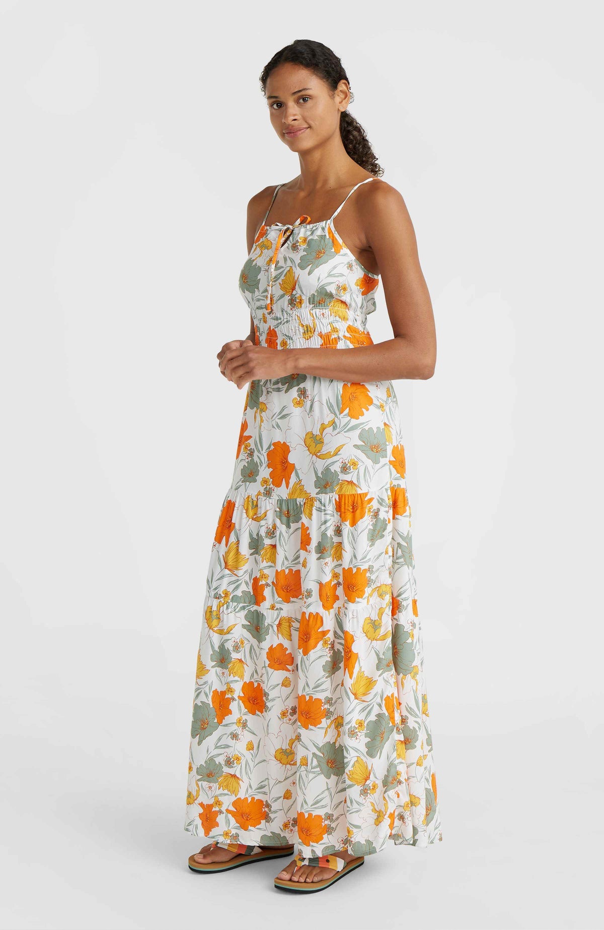 Quorra maxi-jurk | White Bluemchen