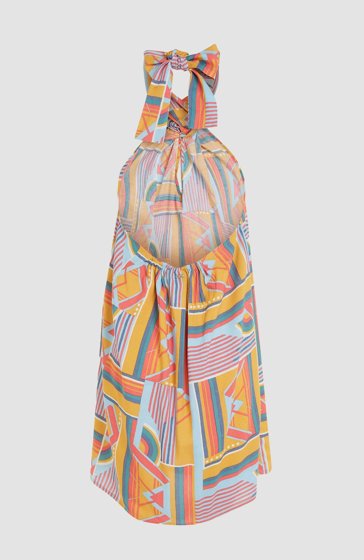 Naima Women of the Wave jurk | Yellow Art Geo