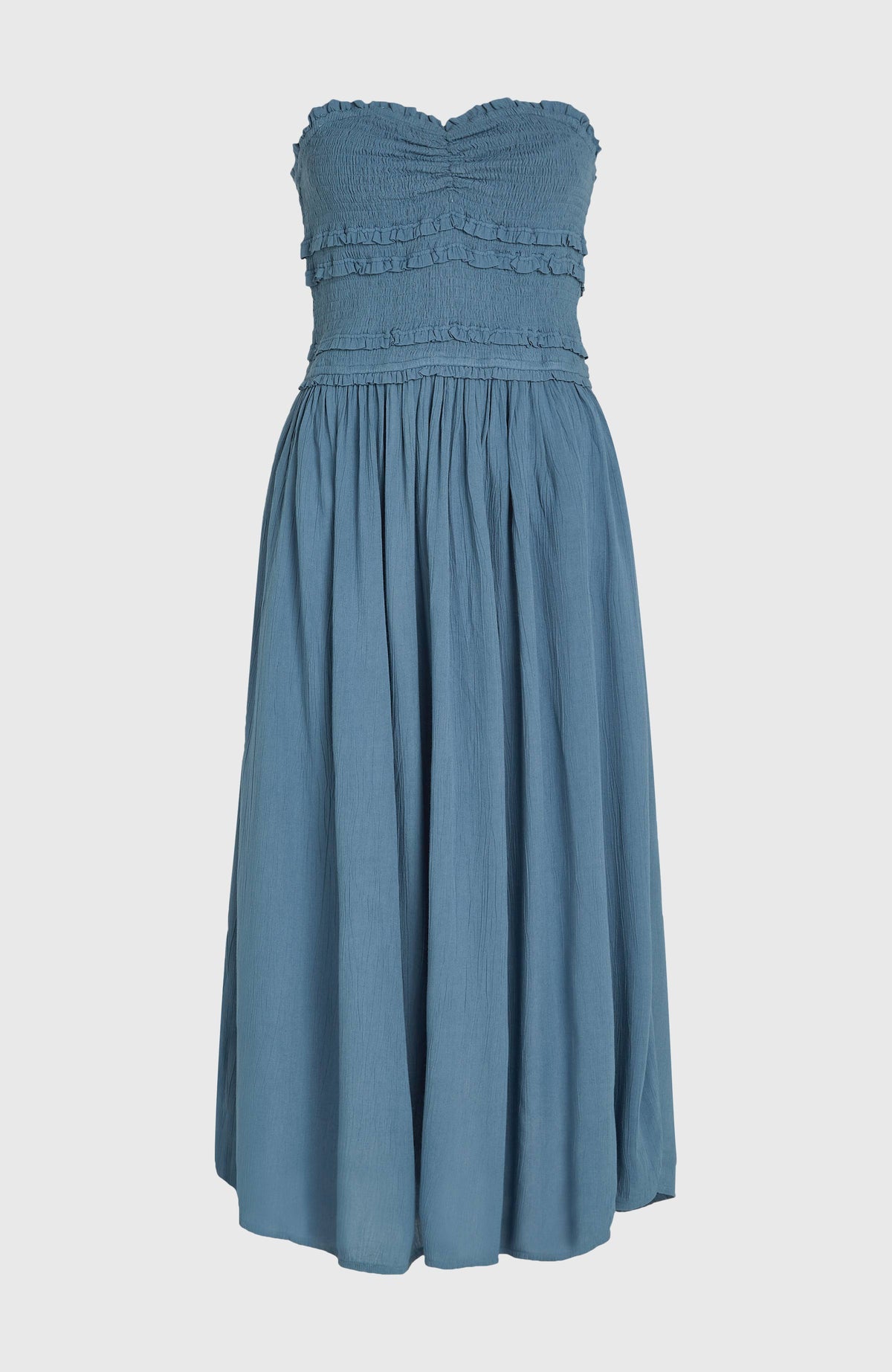 Devyn midi-jurk | Copen Blue