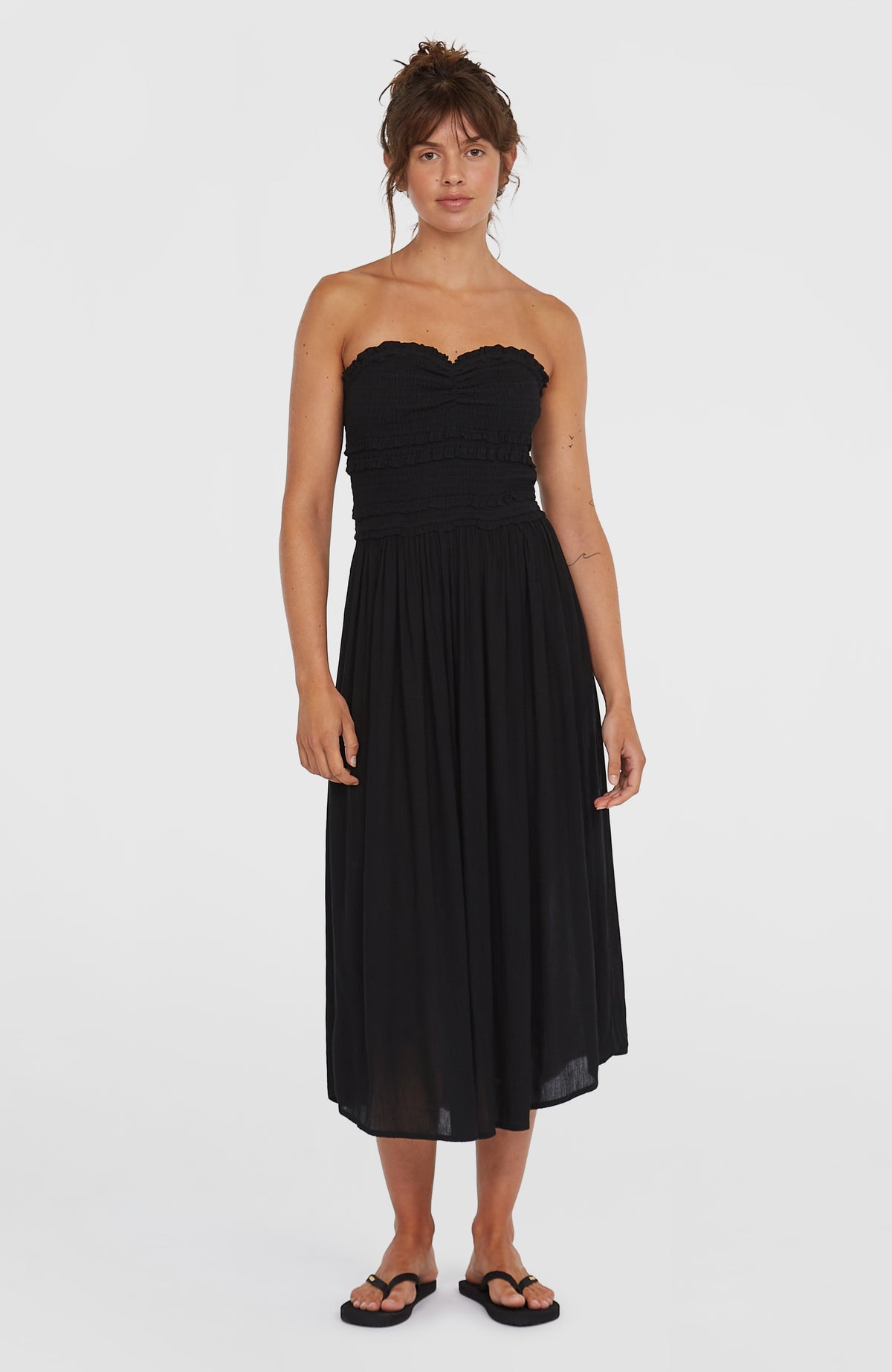 Devyn midi-jurk | Black Out