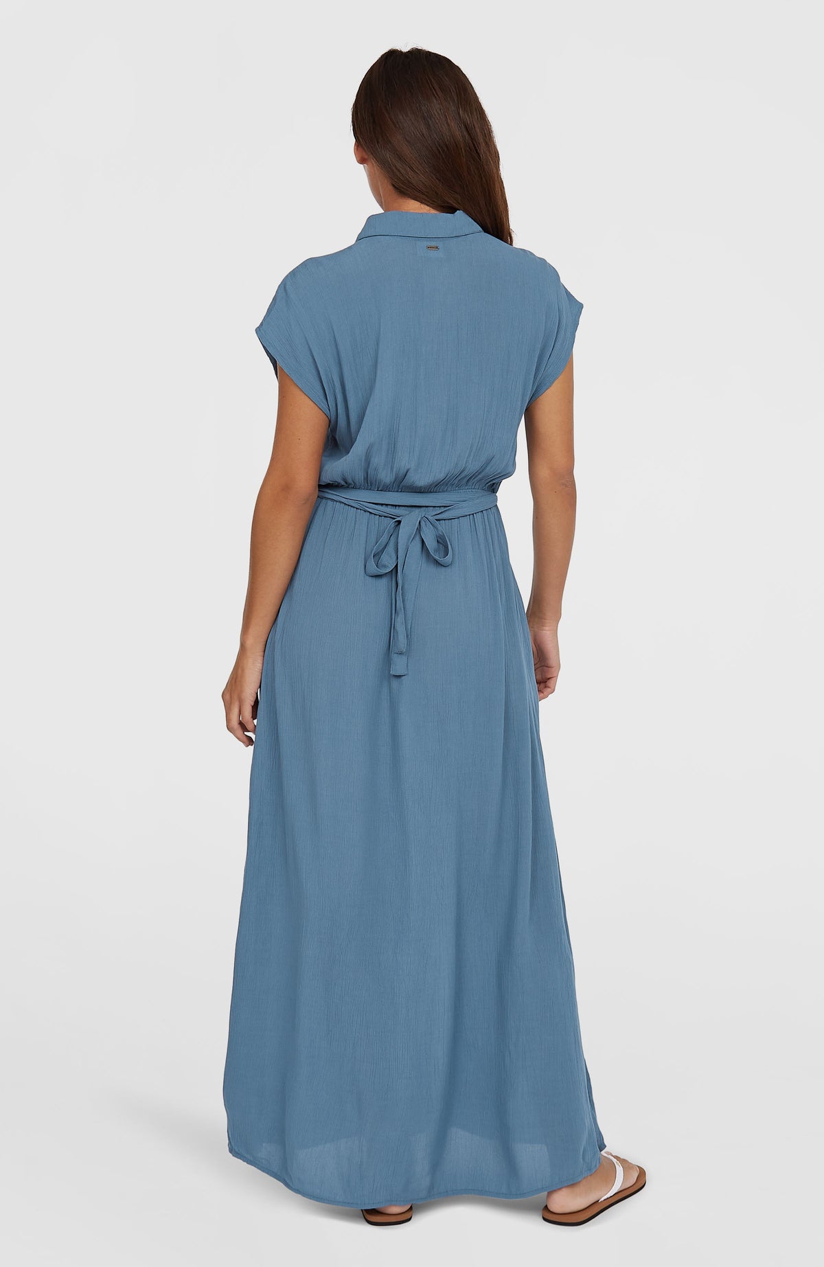Lori Maxi overhemdjurk | Copen Blue