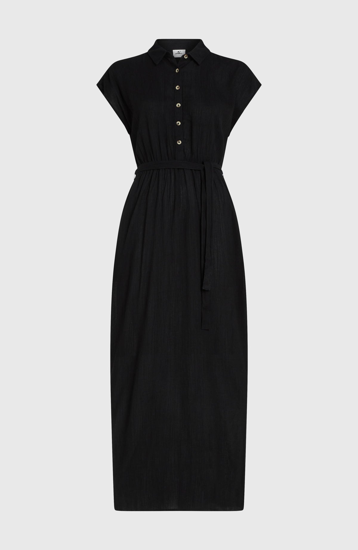 Lori Maxi overhemdjurk | Black Out
