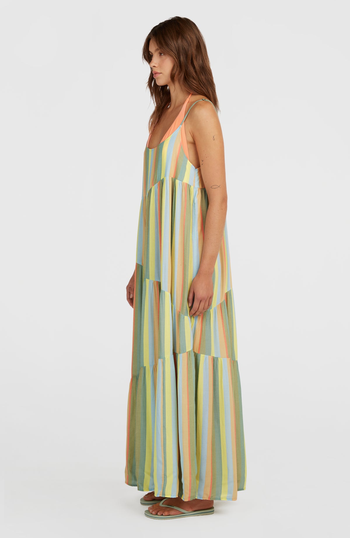 Devyn maxi-jurk | Multi Must Haves Stripe
