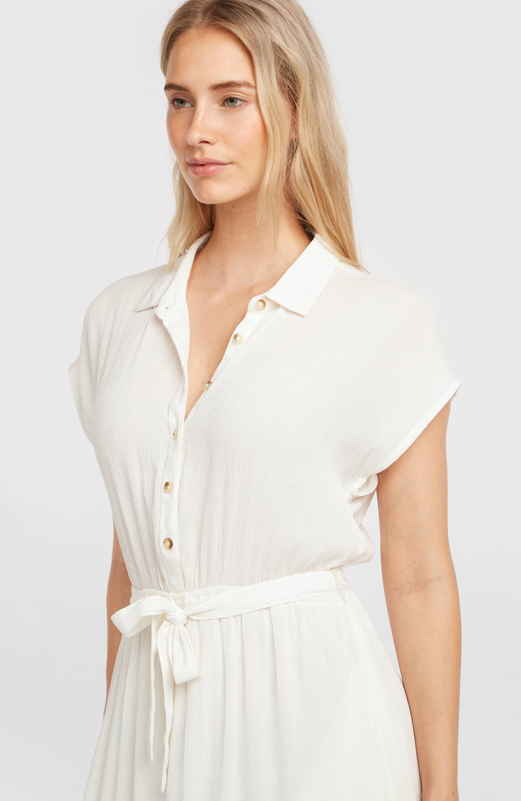 Lori Maxi overhemdjurk | Snow White