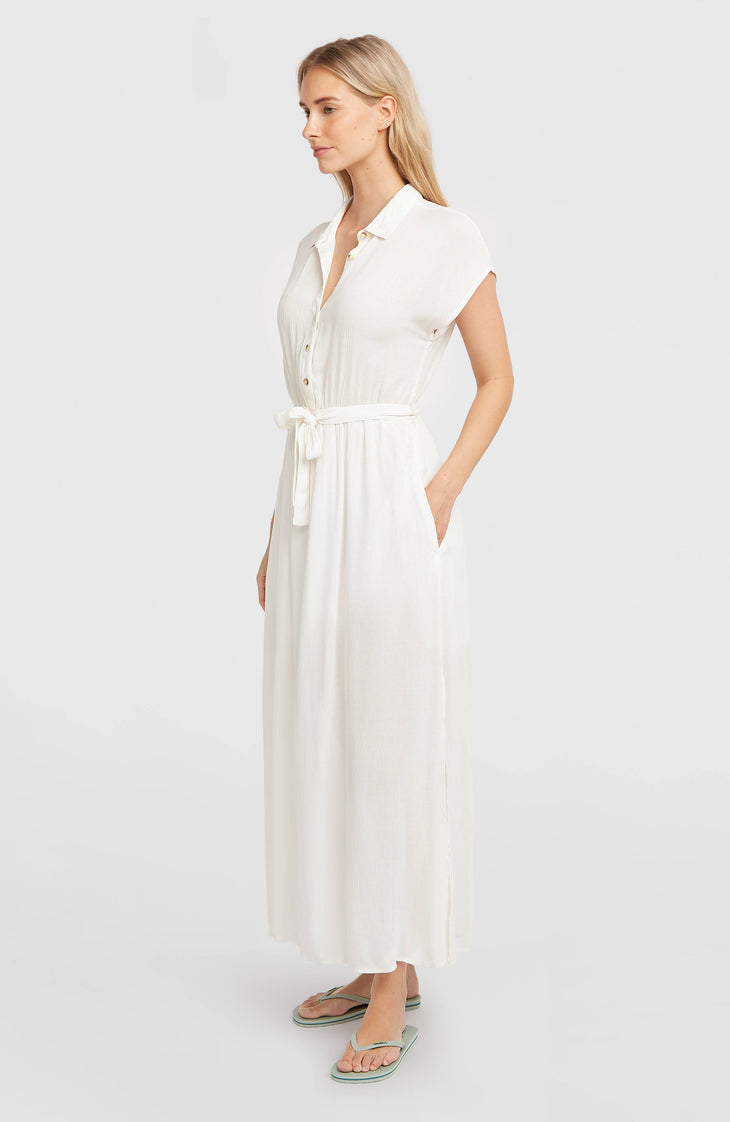 Lori Maxi overhemdjurk | Snow White
