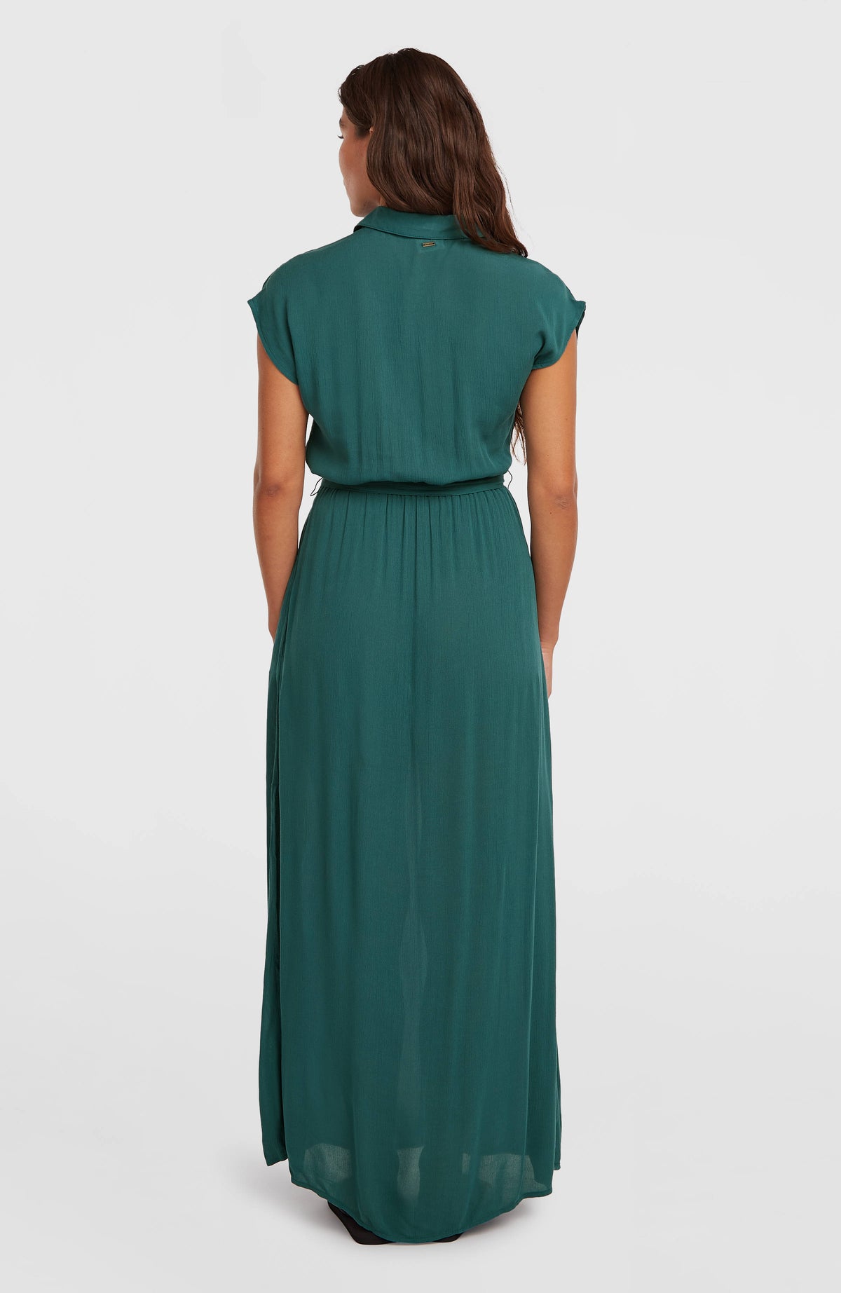 Lori Maxi overhemdjurk | Botanical Heat