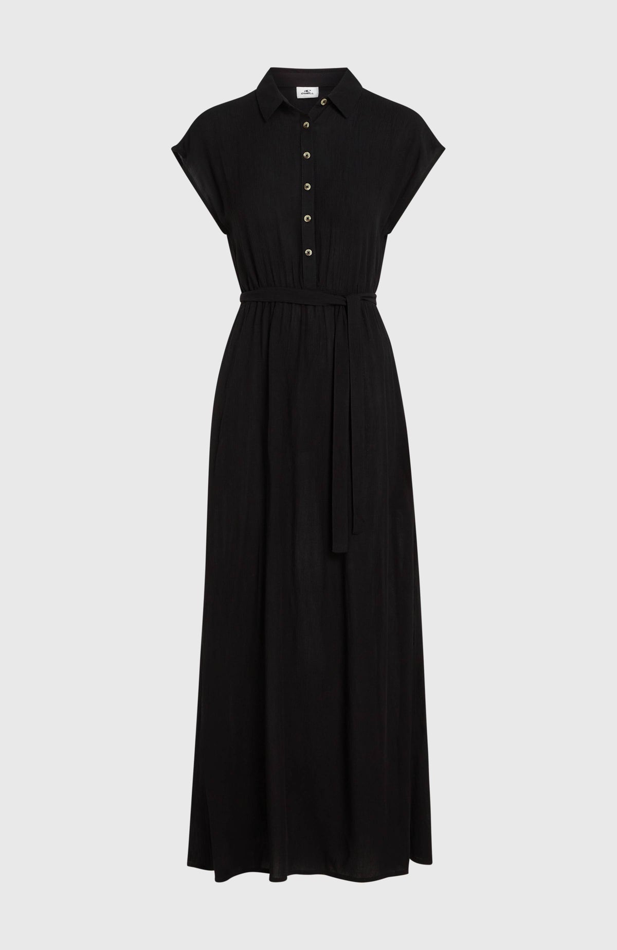 Lori Maxi overhemdjurk | Black Out