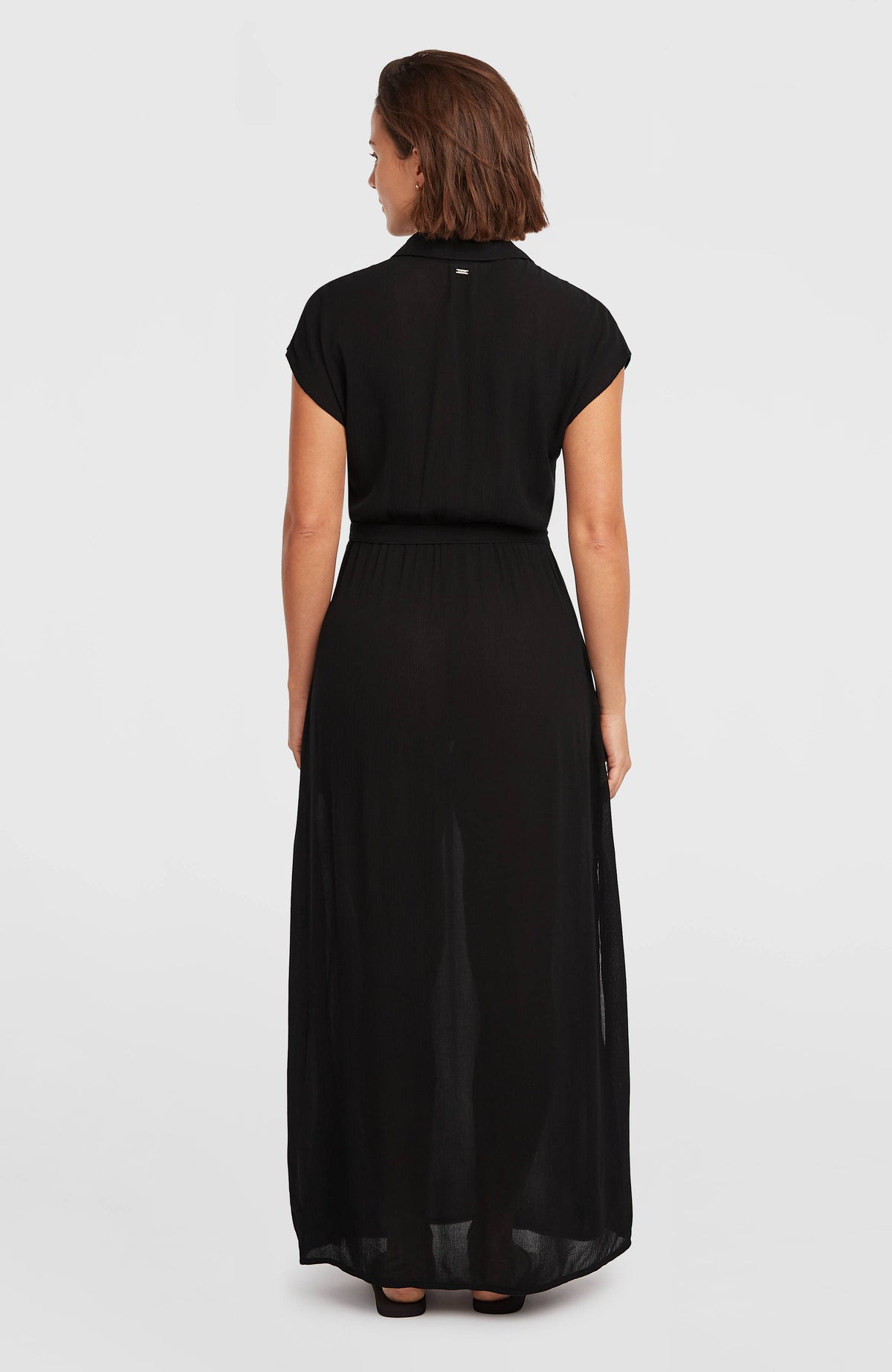 Lori Maxi overhemdjurk | Black Out