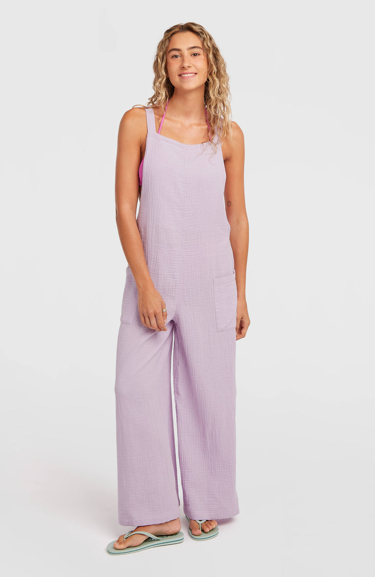 Brenda Structured tuinbroek | Pale Lavender