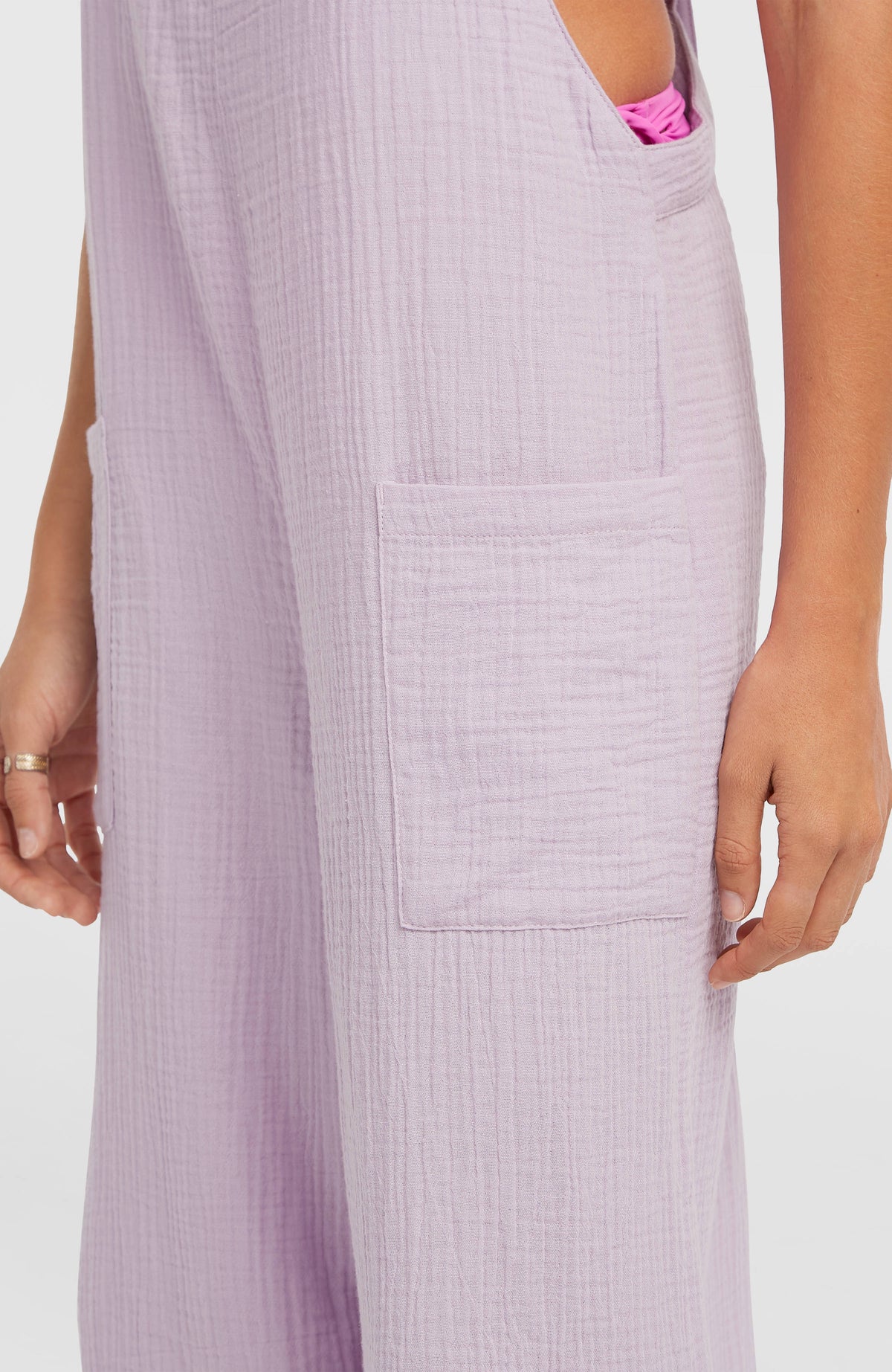 Brenda Structured tuinbroek | Pale Lavender
