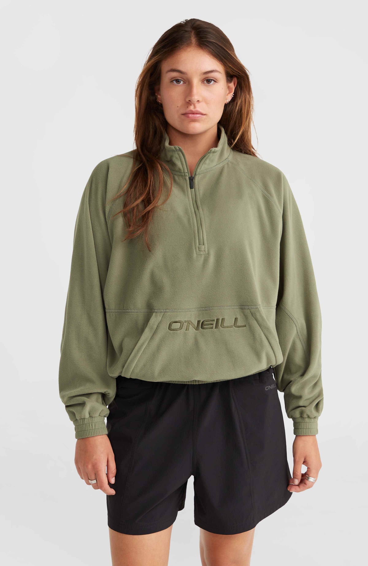 O'Riginals Polartec 100 fleecetrui | Deep Lichen Green