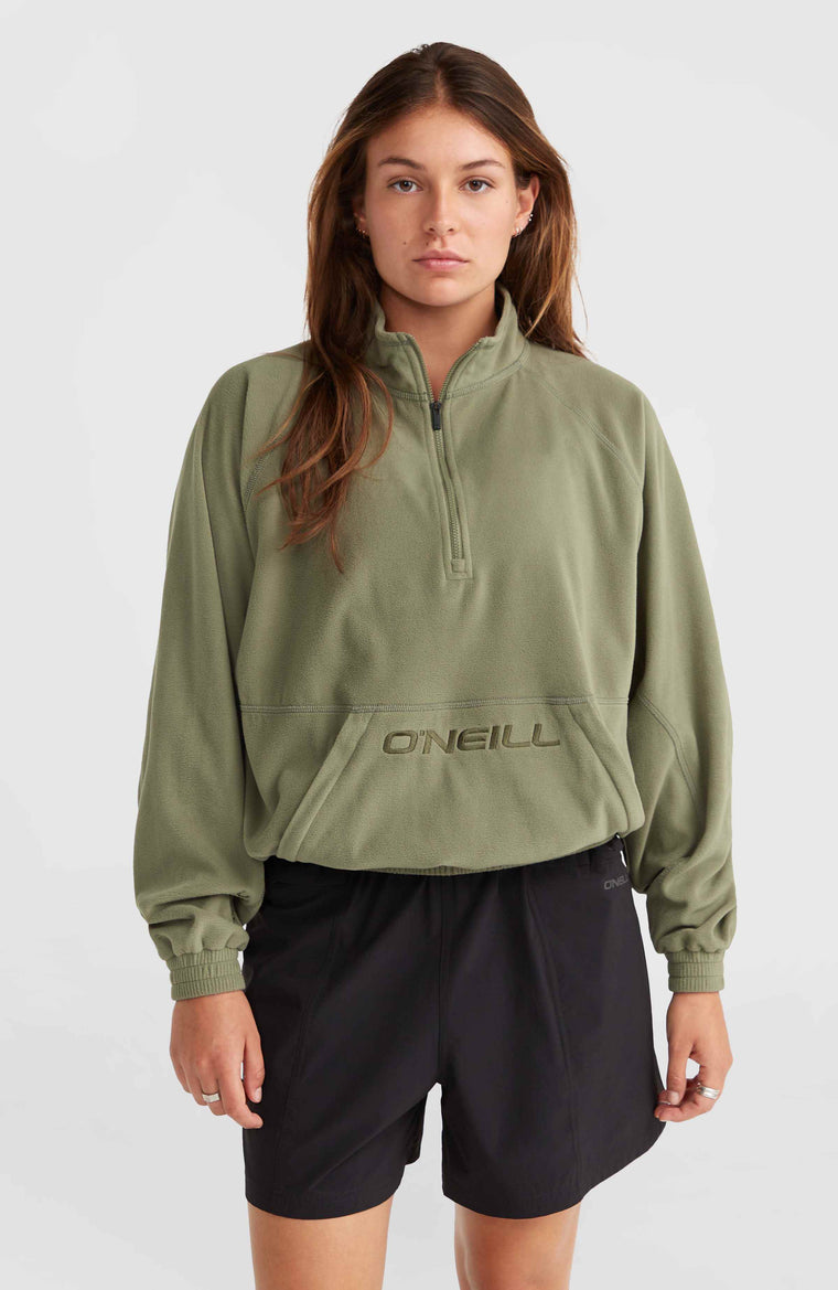 O'Riginals Polartec 100 fleecetrui | Deep Lichen Green O'Riginals Polartec 100 fleecetrui | Deep Lichen Green