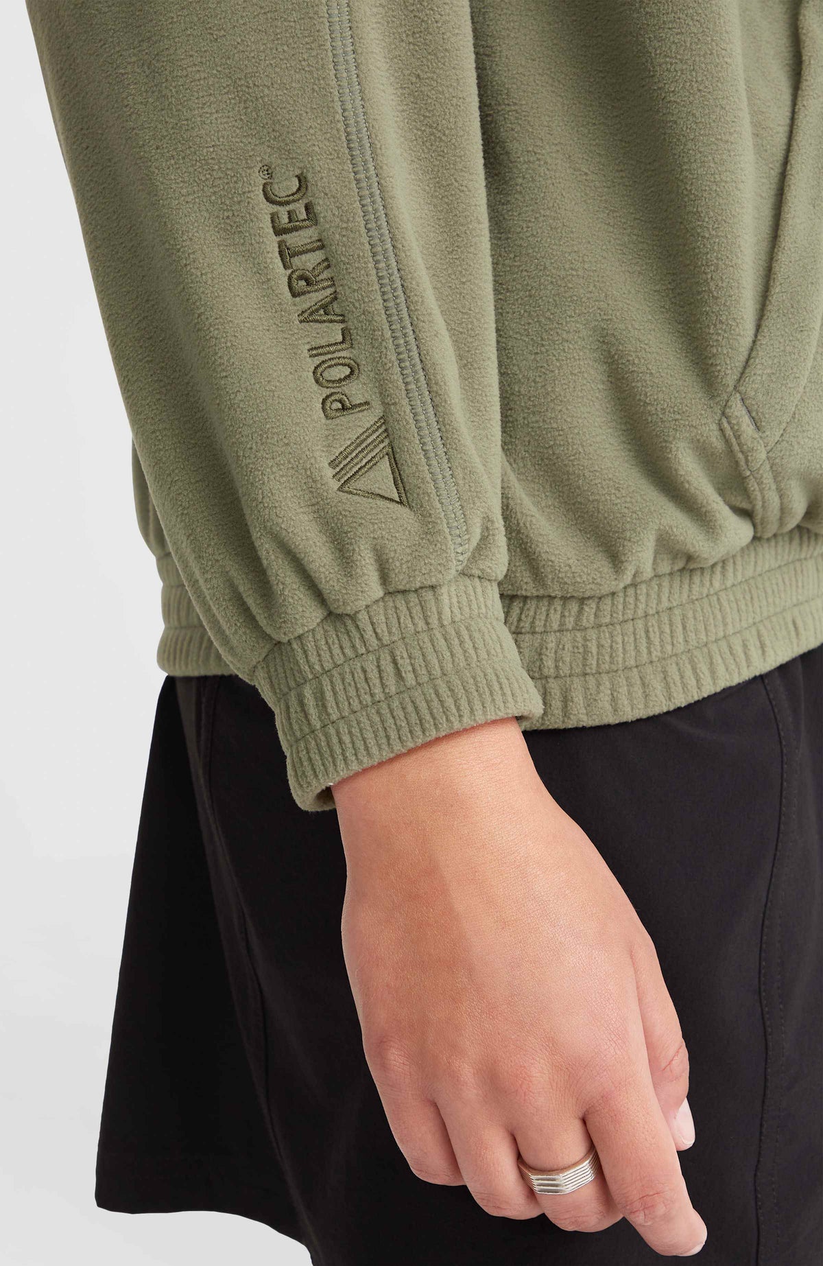O'Riginals Polartec 100 fleecetrui | Deep Lichen Green