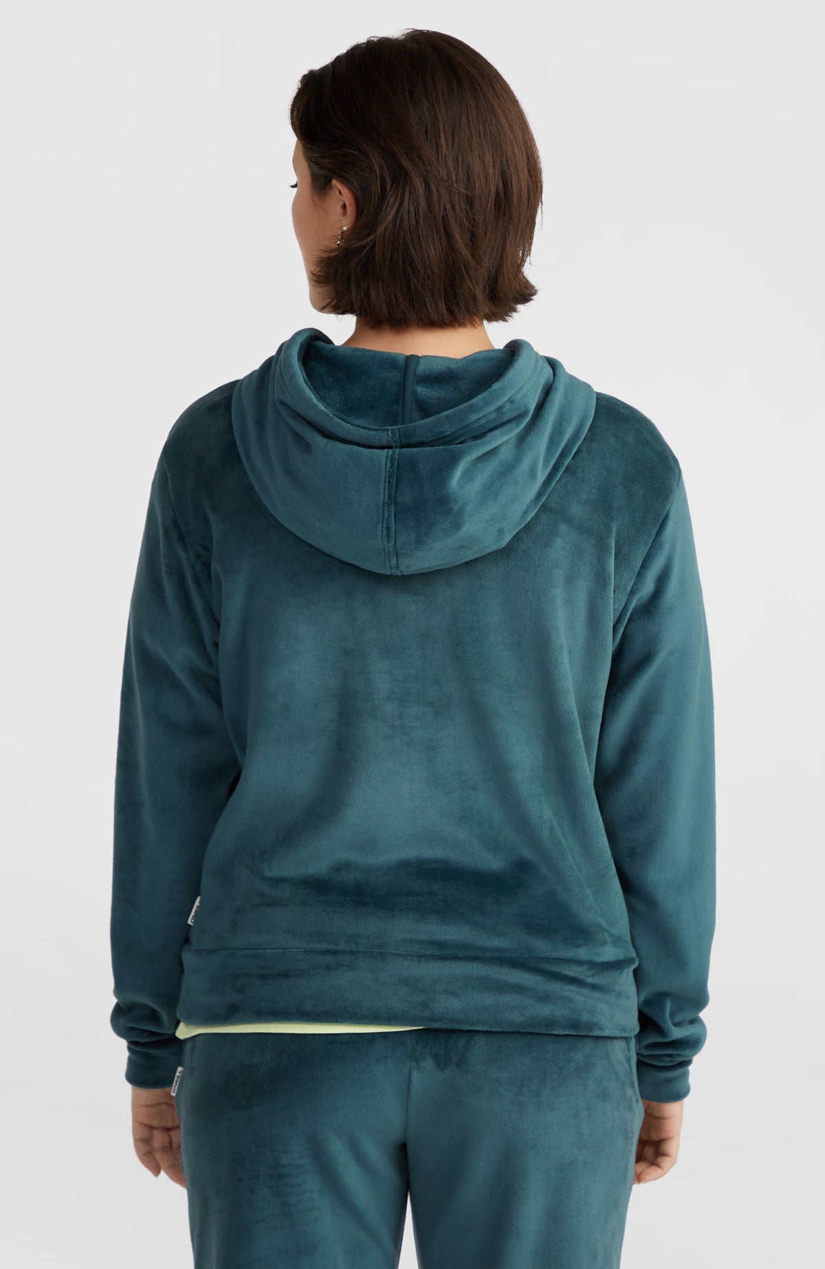 Velour fleecehoodie | Alma Steel