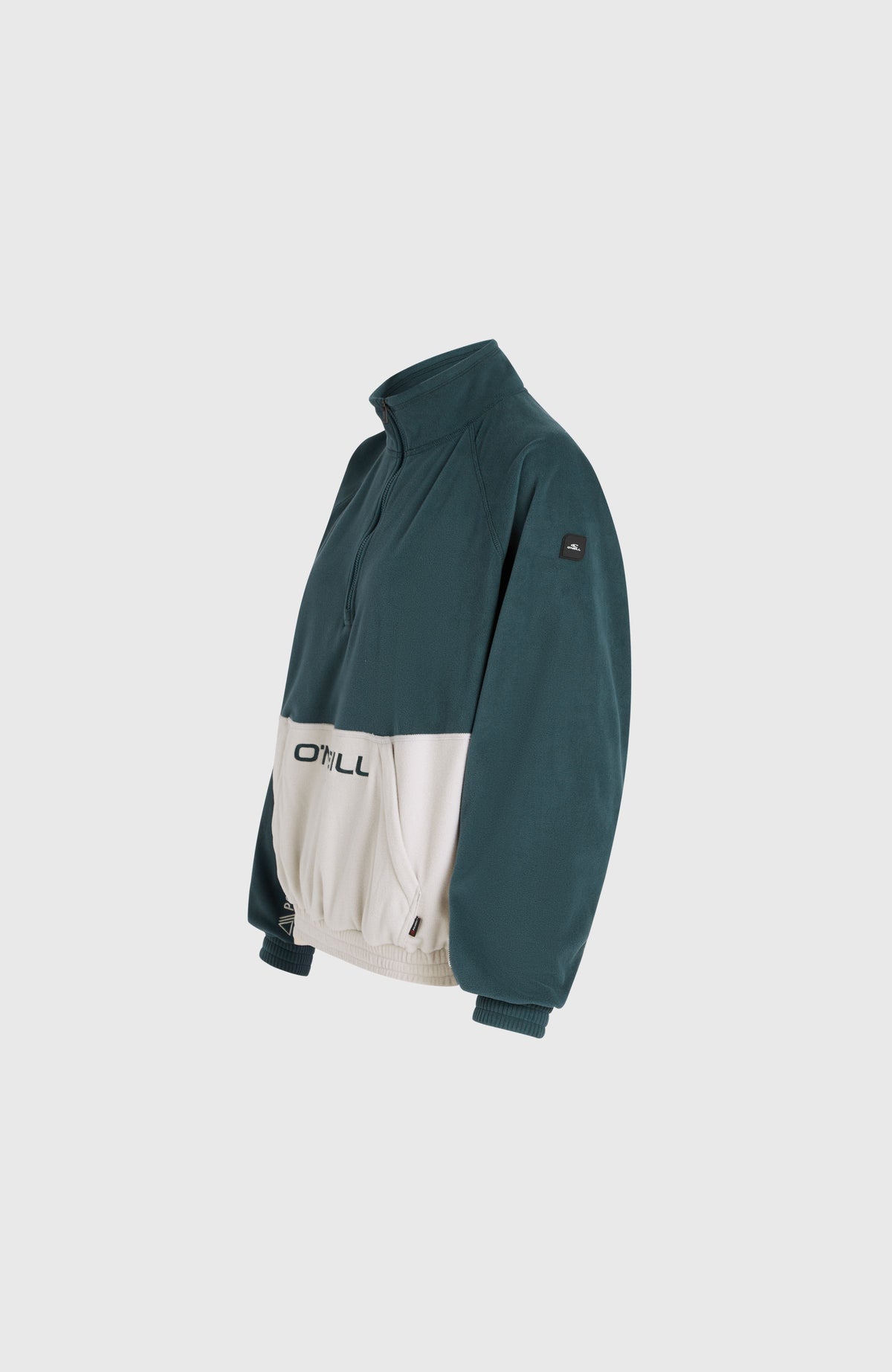 O'Riginals Polartec® 100 fleecetrui met halve rits | Alma Steel Colour Block