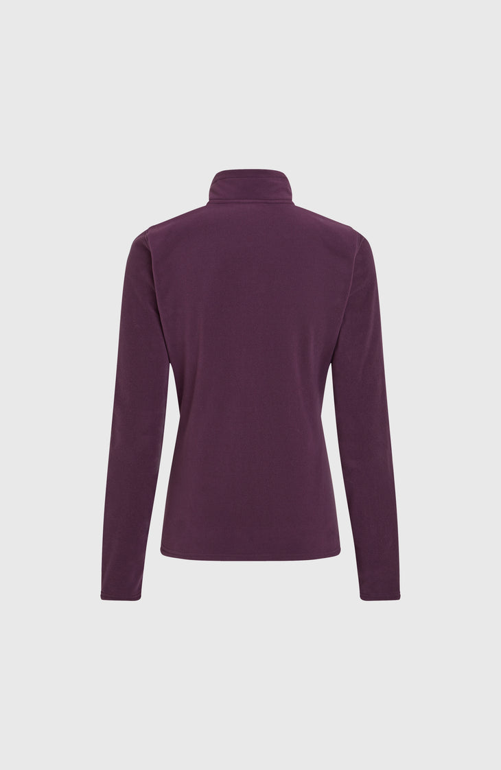 Jack's Polartec® 100 fleecevest met volledige rits | Aubergine