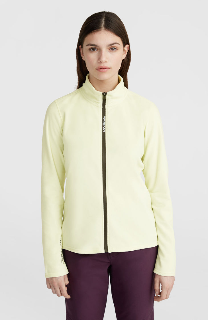 Jack's Polartec® 100 fleecevest met volledige rits | Lime Wash