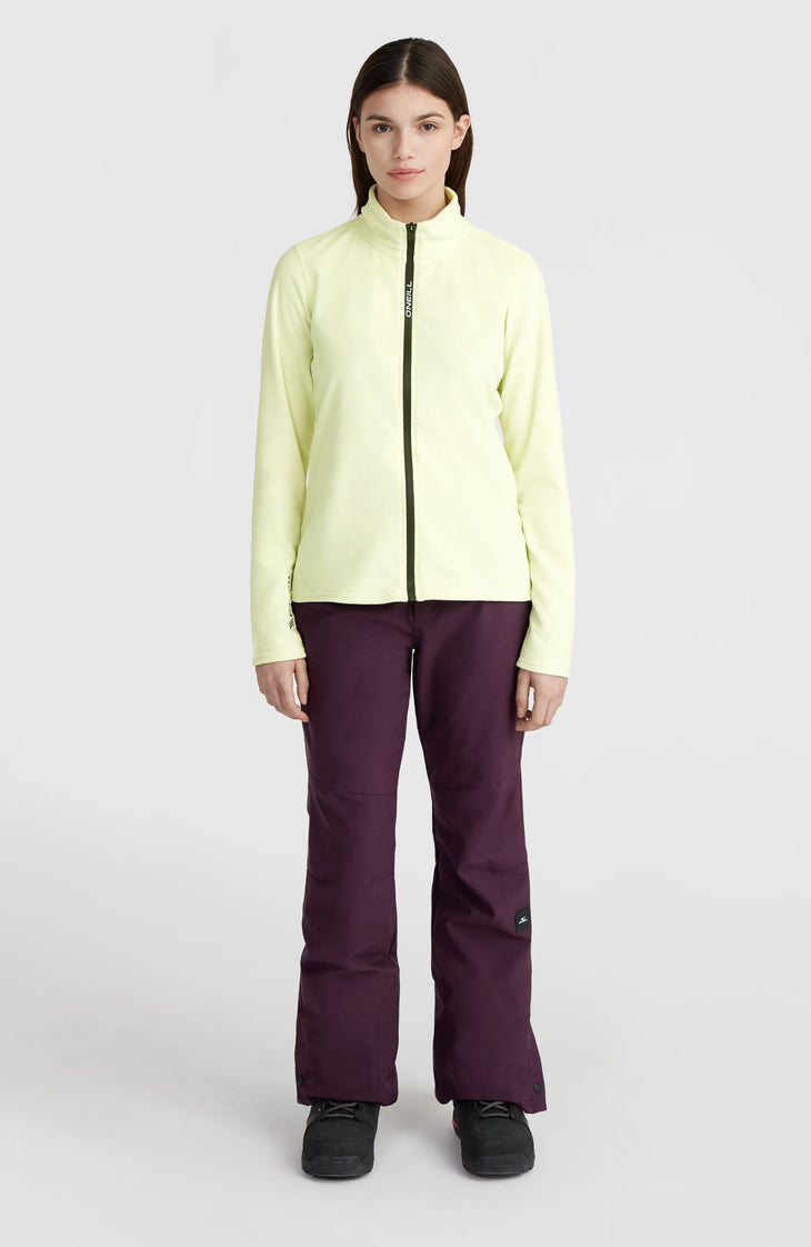 Jack's Polartec® 100 fleecevest met volledige rits | Lime Wash