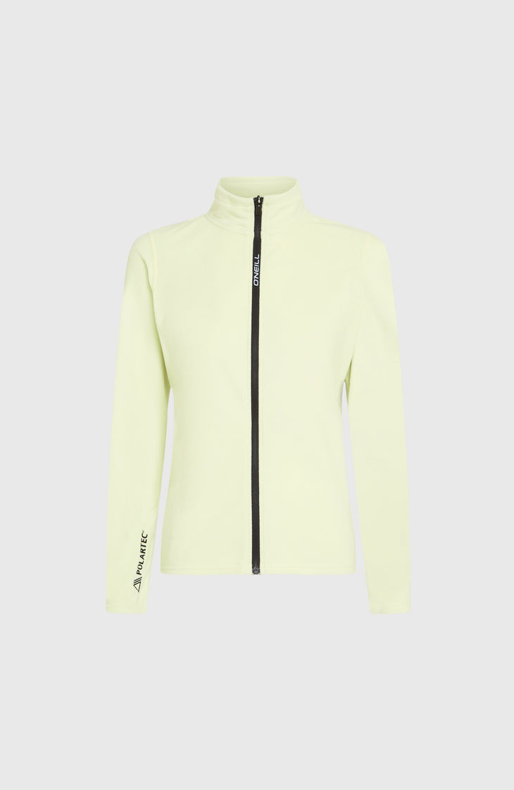 Jack's Polartec® 100 fleecevest met volledige rits | Lime Wash