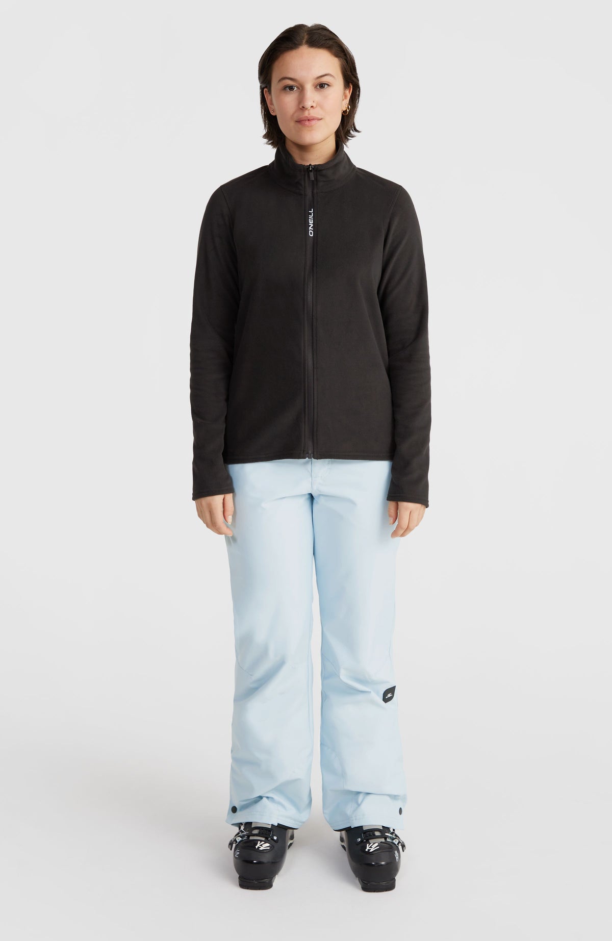 Jack's Polartec® 100 fleecevest met volledige rits | Black Out