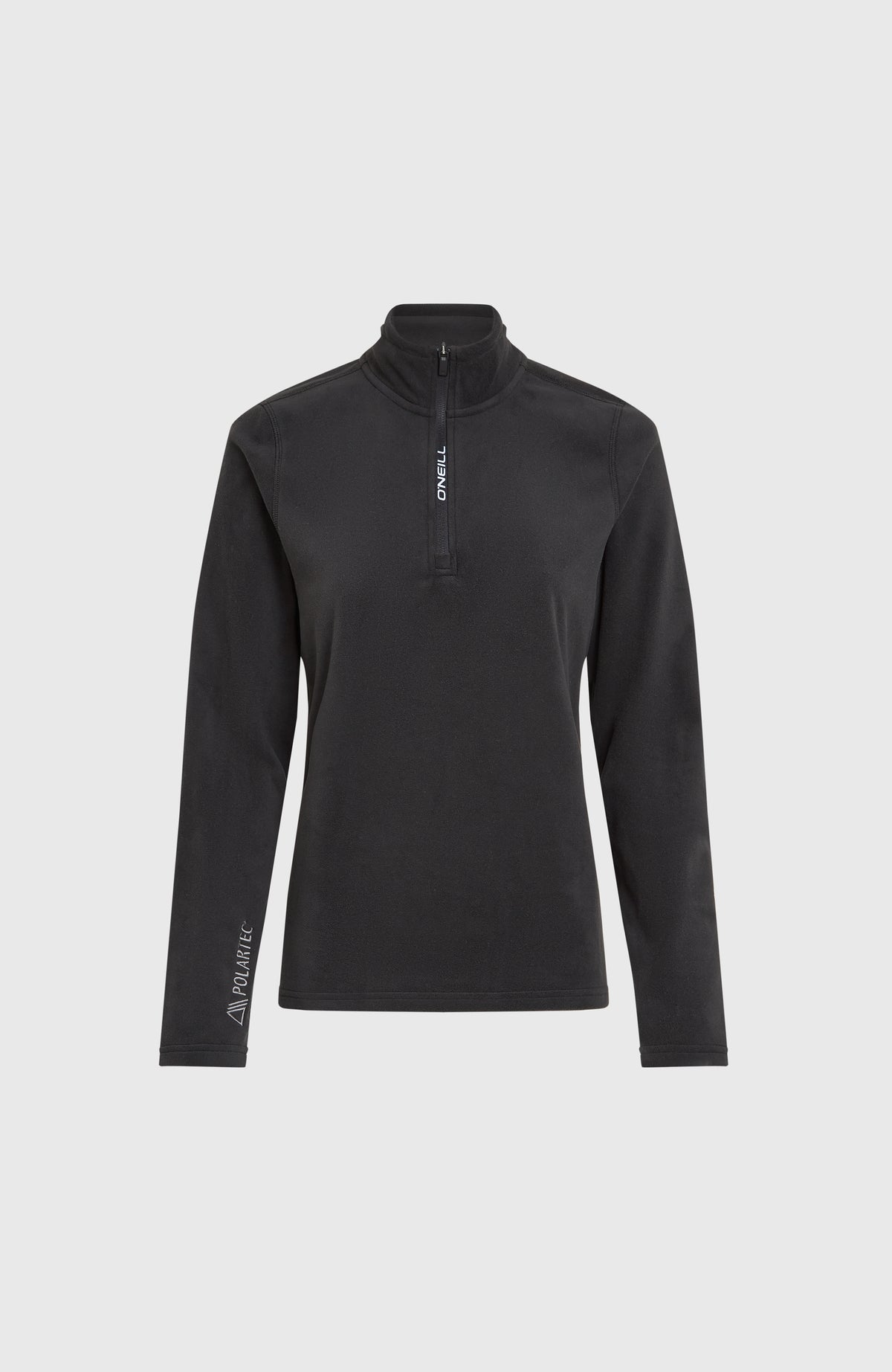 Jack's Polartec® 100 fleecetrui met halve rits | Black Out
