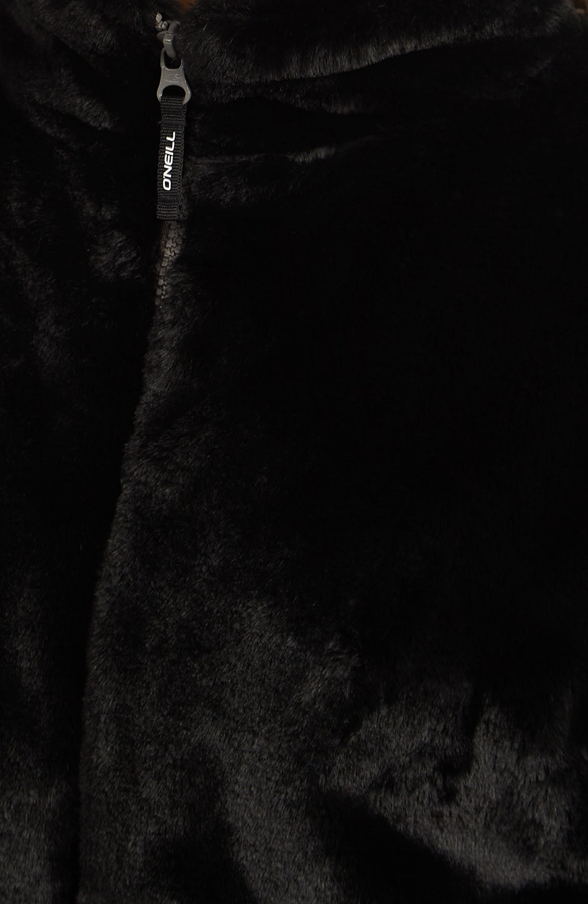 FWC'Cruz fleecevest van imitatiebont | Black Out
