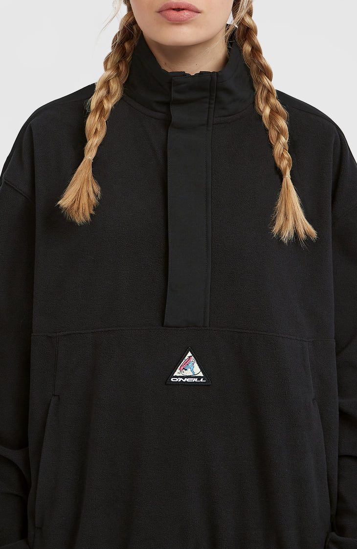 FWC'Play Polartec® fleecetrui met hoge rits | Black Out