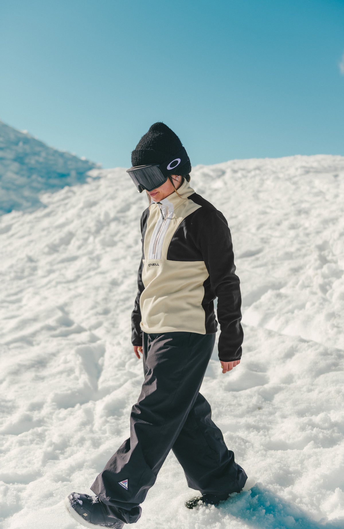 FWC'Cruz Triple Polartec® fleecetrui met halve rits | Black Out Colour Block