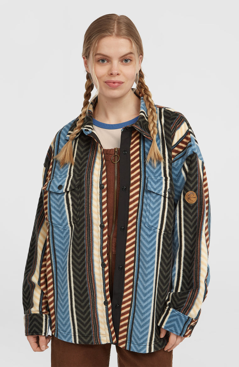 O'Riginals Superfleece blouse | Blue Vintage O'Neill Stripe O'Riginals Superfleece blouse | Blue Vintage O'Neill Stripe