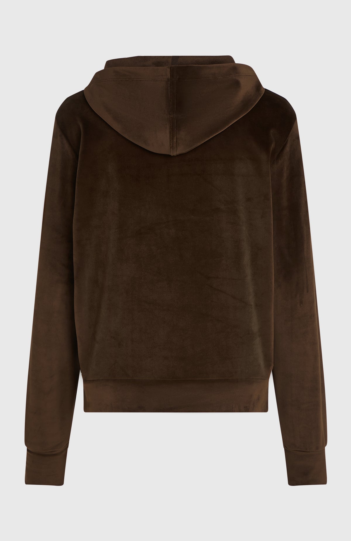 FWC'Cruz Velour hoodie | Coffee Bean
