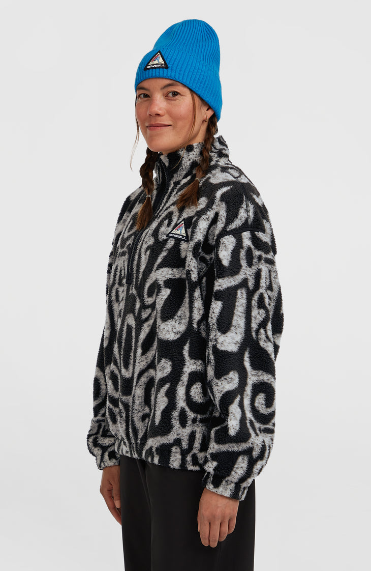 FWC'Play Hyperfleece trui | Black/White Legacy