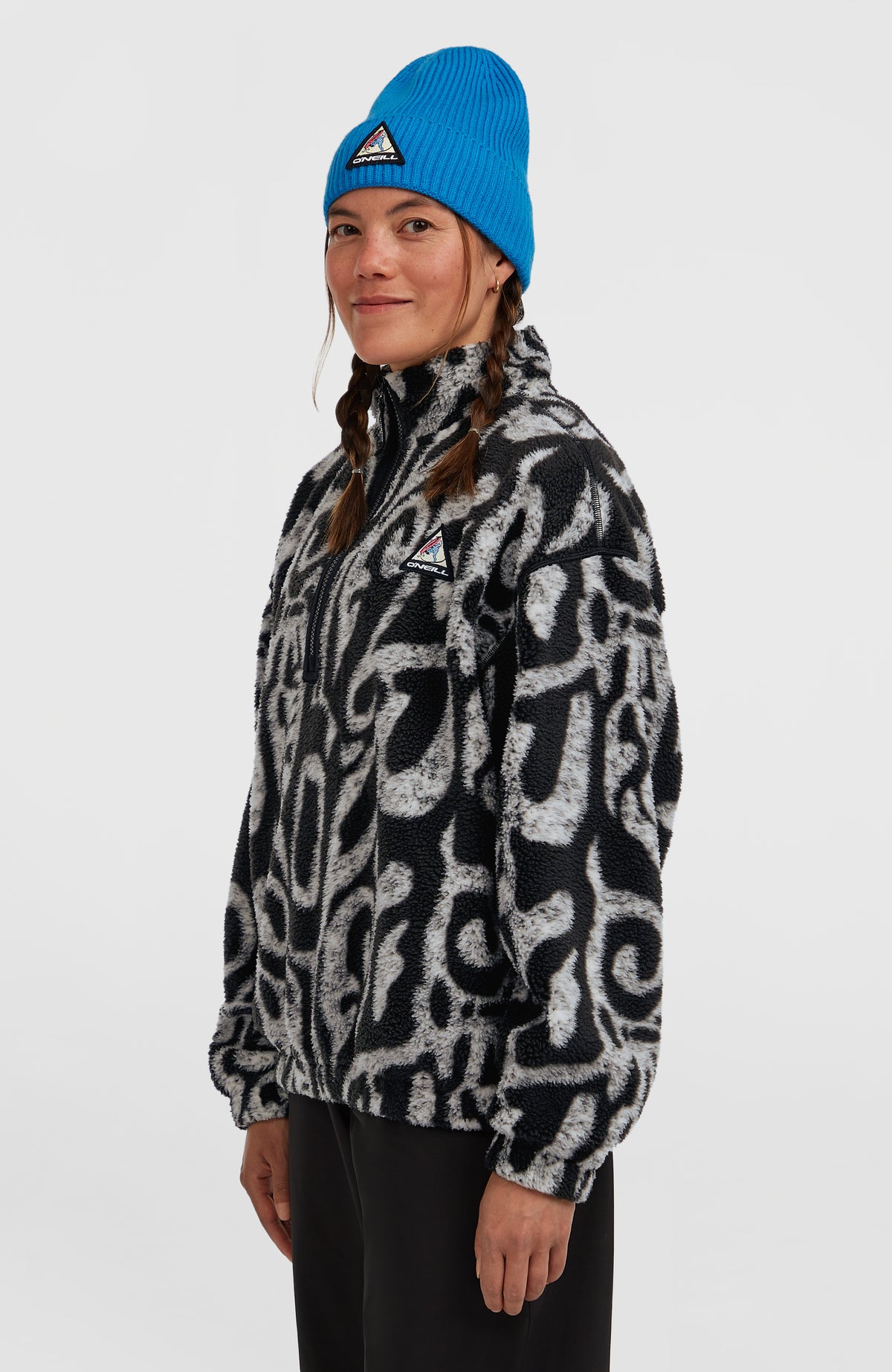 FWC'Play Hyperfleece trui | Black/White Legacy
