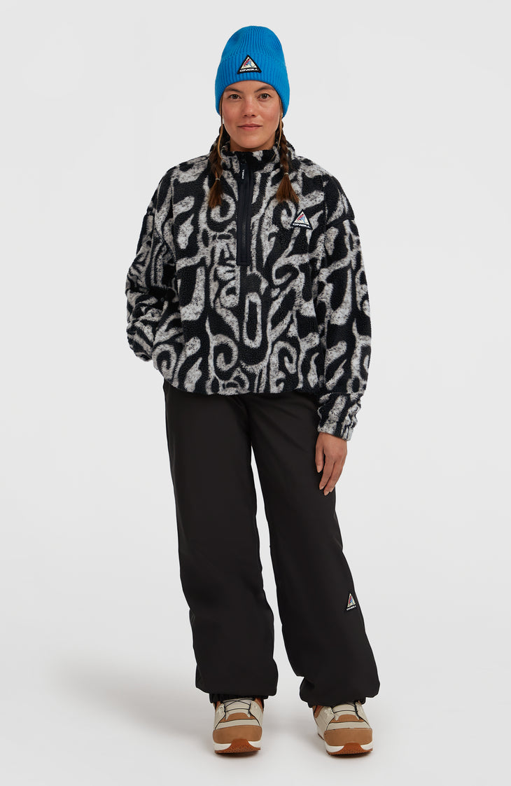 FWC'Play Hyperfleece trui | Black/White Legacy