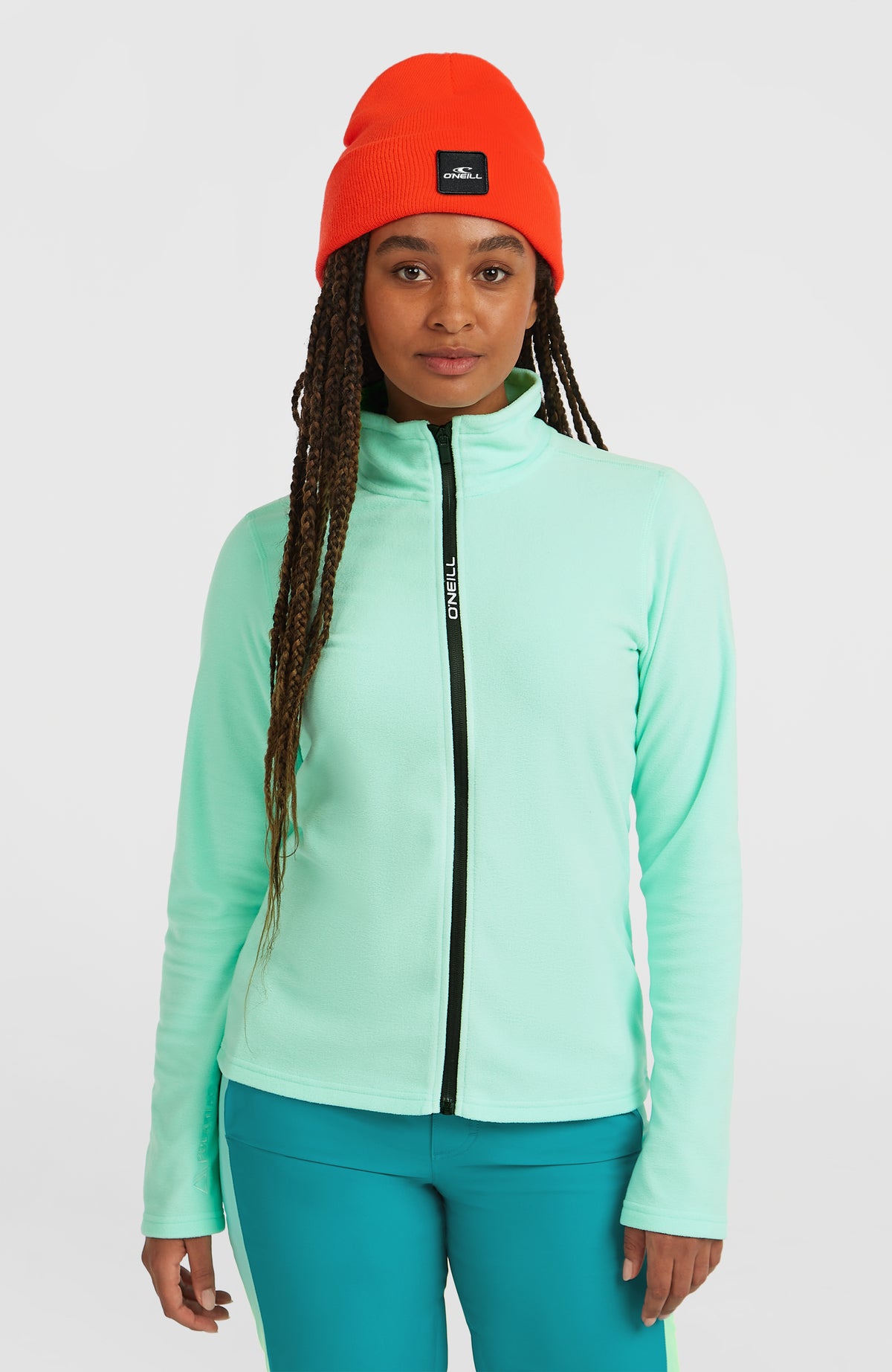 FWC'Cruz Jack's Polartec® fleecevest met volledige rits | Retro Mint