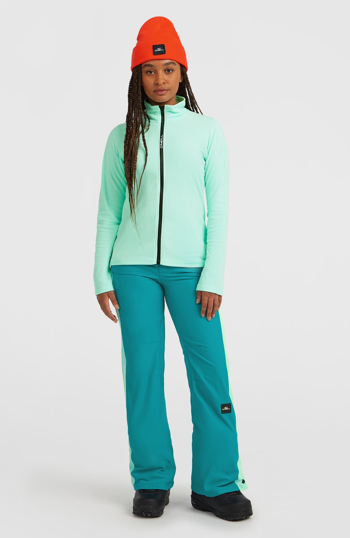 FWC'Cruz Jack's Polartec® fleecevest met volledige rits | Retro Mint